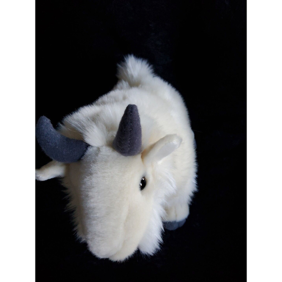 Aurora White Miyoni Mountain Goat Stuffed Animal Medium - Picture 7 of 9